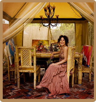 Beth Amine, painter, shrine and altar creator, jewelry maker, artist, and belly dancer picture and quote My life's dedication in art making has been that the variety of my creative expression be a homage to the beauty and growth processes of life.  My  greatest pleasure is the celebration of their viewing and use with you! - Beth Amine