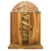 Wood grain faux finish shrine for your personal expression